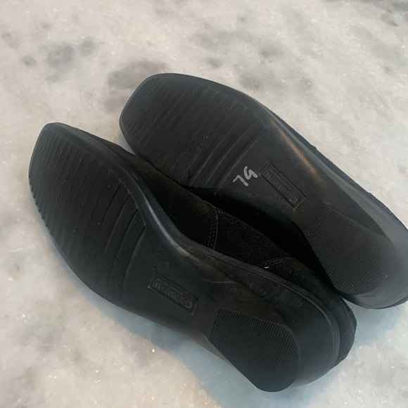 La Canadienne 💦WATERPROOF💦 Wedge Shoes Black 7.5 - Picture 7 of 10